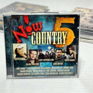 🎶 Now Country 5 Music CD Terri Clark, Blake Shelton, Lady Antebellum, Keith Urb